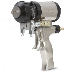 Flat Spray Fusion Air-Purge Spray Gun with 0.024 in (0.61 mm) Orifice Size 247121